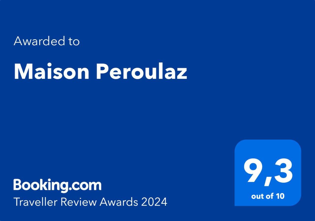 Maison Peroulaz Charvensod Екстериор снимка